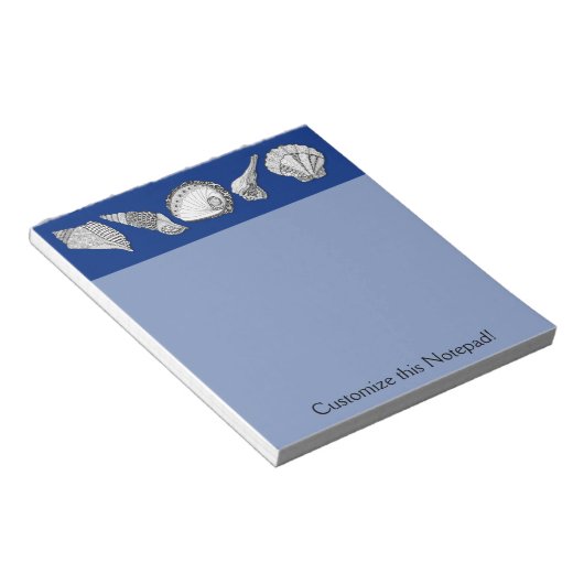 Bloc-note Art original de la collection Seashell (Incliné)