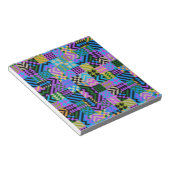 Bloc-note Art populaire tribal - Bleu (Incliné)