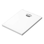 Bloc-note Article de cadeau Couronne d'Argent Vous Personnal (Tourné)