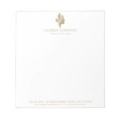 Bloc-note Articles promotionnels élégants pour votre entrepr (Devant)