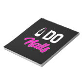 Bloc-note Artiste Ongulaire Fait Ongles (Tourné)