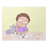 Bloc-note Artiste Tails&Tots (Devant)