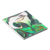 Bloc-note Arum Lily aquarelle peinture originale (Incliné)