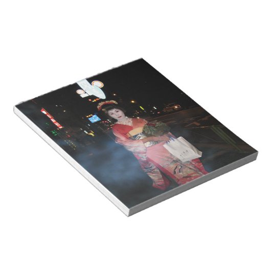 Bloc-note Asakusa Geisha Neo Tokyo (Incliné)