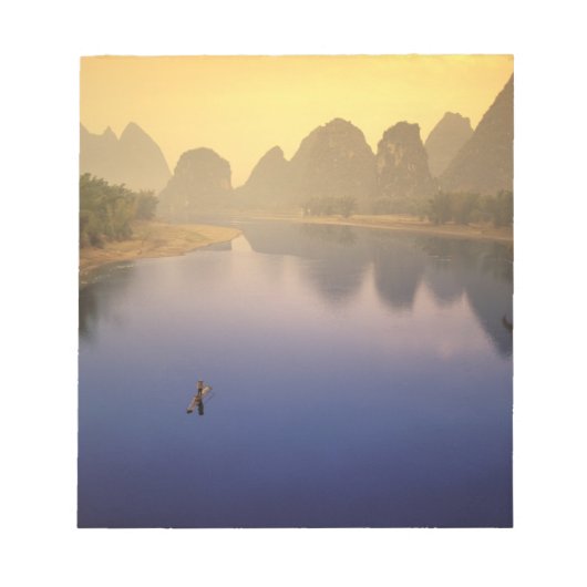 Bloc-note Asie, Chine, province du Guangxi, Yangshuo. Lone (Devant)