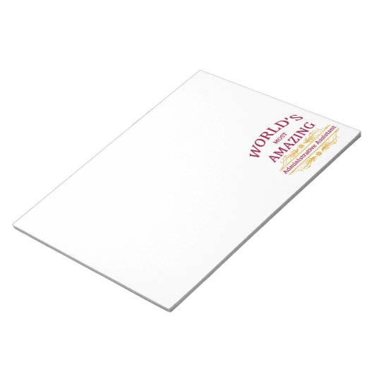 Bloc-note Assistant administrateur (Incliné)
