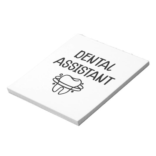 Bloc-note Assistant dentaire (Tourné)