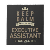 Bloc-note Assistant exécutif (Devant)