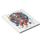 Bloc-note Astronaute Beagle � Chien Explorateur Spatial (Incliné)