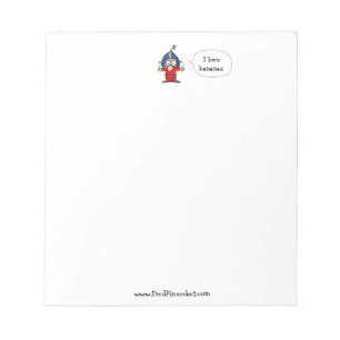 Bloc-note Astronaute de Fred Pinsocket - "je bloc - notes