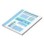 Bloc-note Atelier journalier Horaire repas et suivi de poids (Tourné)