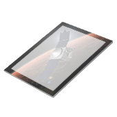 Bloc-note Atmosphère Mars Et Mission D'Évolution Volatile. (Incliné)