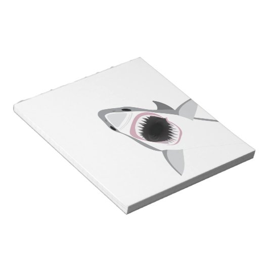 Bloc-note Attaque de requins (Incliné)