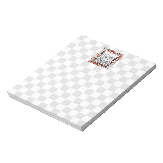 Bloc-note Attaque des cartes 1 (Tourné)