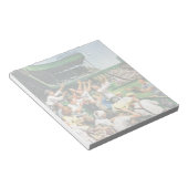 Bloc-note Atteindre la balle de course à domicile (Incliné)