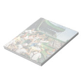 Bloc-note Atteindre la balle de course à domicile (Tourné)