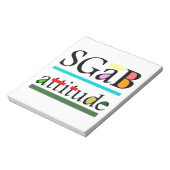 Bloc-note Attitude de sgab (Tourné)