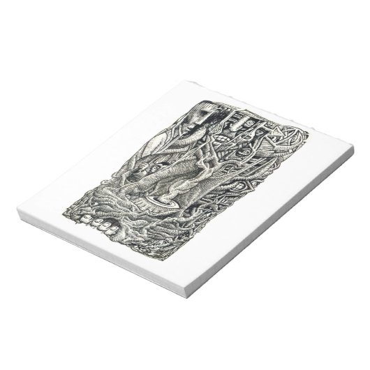 Bloc-note Au sous-sol (Tourné)