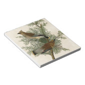Bloc-note Audubon Cèdre cire oiseau (Incliné)