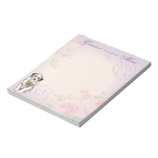 Bloc-note Aussie Heart Mom (Tourné)