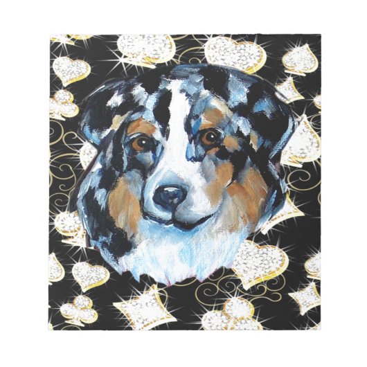 BLOC-NOTE AUSTRALIAN SHEPHERD (Devant)