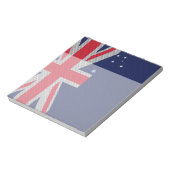 Bloc-note Australie Drapeau Design en fibre de carbone Style (Tourné)