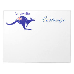 Bloc-note Australie Drapeau Kangaroo Thunder_Cove