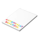 Bloc-note Autistement Belle (Tourné)