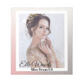 Bloc-note Automatique du concours Ombre du coucher de soleil (Devant)