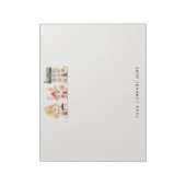 Bloc-note Automne Neutre Aquarelle Maisons Immobilier (Tourné)