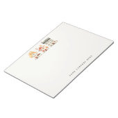 Bloc-note Automne Neutre Aquarelle Maisons Immobilier (Incliné)