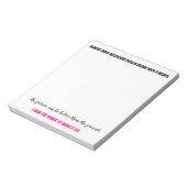 Bloc-note Autonomiser les pensées (Tourné)