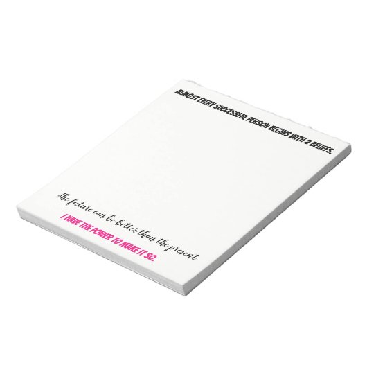Bloc-note Autonomiser les pensées (Tourné)