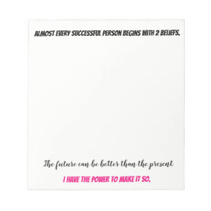 Bloc-note Autonomiser les pensées