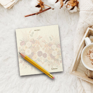 Bloc-note Autumn Cosy Florals Personnalisez l'utilisation et