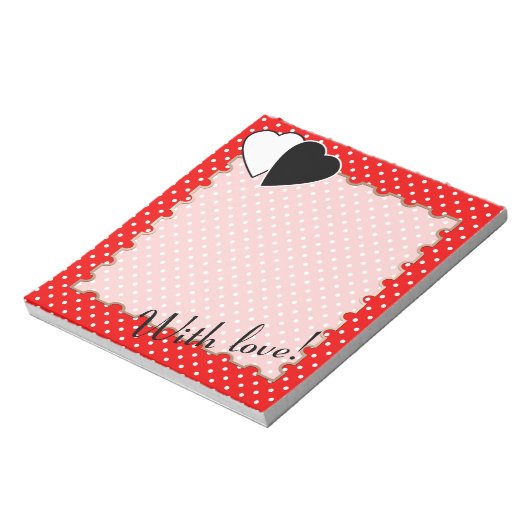 Bloc-note Avec amour ! (Tourné)