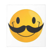 Bloc-note avec Moustache (Devant)