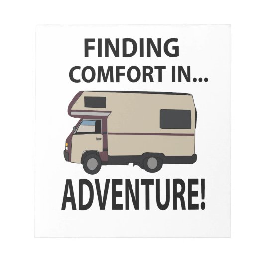 Bloc-note Aventure de camping en VR VRisation (Devant)