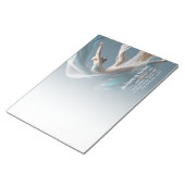 Bloc-note Avion Air Yoga Instructeur Pilates Fitness (Incliné)