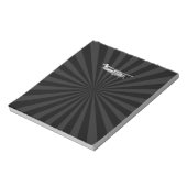 Bloc-note Avion Classique Cessna Silhouette Sunburst (Tourné)