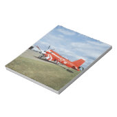 Bloc-note Avion F2G-1D Super Corsair au salon aérien à (Tourné)