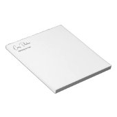 Bloc-note Avocat à la mode Unique Spécial (Incliné)