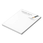 Bloc-note Avocat Professionnel Moderne Minimale (Tourné)