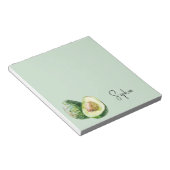 Bloc-note Avocat vert   (Incliné)