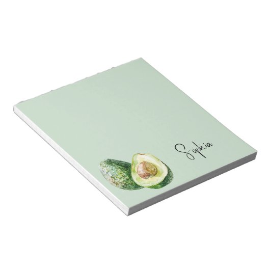 Bloc-note Avocat vert (Incliné)