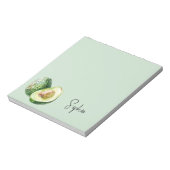 Bloc-note Avocat vert   (Tourné)