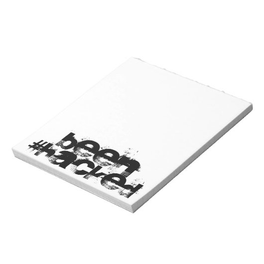 Bloc-note Avoir été piraté (Tourné)