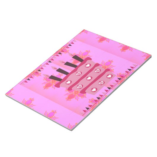 Bloc-note Ayez un merveilleux anniversaire heureux (Incliné)