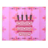 Bloc-note Ayez un merveilleux anniversaire heureux (Devant)