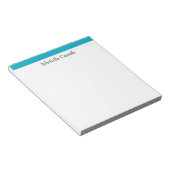 Bloc-note Azure Blue & White Professional Unique Classic (Incliné)